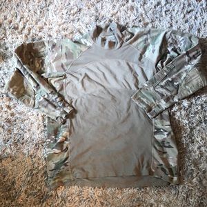 Men’s official military “army combat shirt”, long sleeve size XXXL